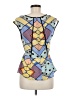 Pure Sugar 100% Polyester Yellow Sleeveless Blouse Size M - photo 2