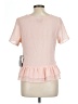 Ali & Kris 100% Polyester Pink Short Sleeve Top Size L - photo 2