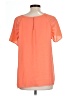 Gibson 100% Polyester Orange Short Sleeve Blouse Size L - photo 2