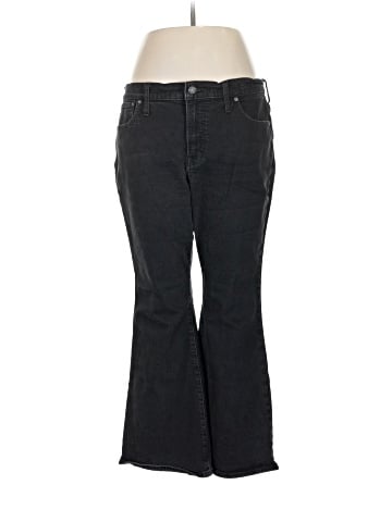 Madewell The Petite Perfect Vintage Flare Jean in Sherborn Wash (view 1)