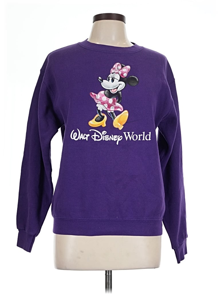 Pre-owned Disney Sweatshirt In Purple