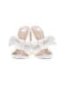 Lulus White Sandals Size 7 - photo 2