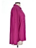 Express 100% Polyester Purple Long Sleeve Blouse Size L - photo 4