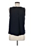 Ann Taylor LOFT 100% Polyester Black Sleeveless Blouse Size M - photo 1