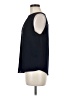 Ann Taylor LOFT 100% Polyester Black Sleeveless Blouse Size M - photo 5