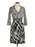 Ann Taylor Graphic Gray Cocktail Dress Size 6 (petite) - photo 1