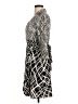 Ann Taylor Graphic Gray Cocktail Dress Size 6 (petite) - photo 5