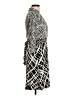 Ann Taylor Graphic Gray Cocktail Dress Size 6 (petite) - photo 4