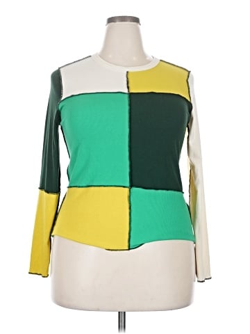 ELOQUII Long Sleeve Blouse (view 1)