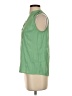 Banana Republic 100% Polyester Green Sleeveless Blouse Size S - photo 5