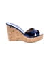 Jimmy Choo Blue Wedges Size EU 38 - photo 1