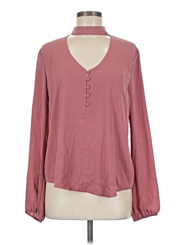 WAYF Long Sleeve Blouse (view 1)