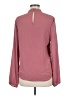 WAYF 100% Polyester Burgundy Long Sleeve Blouse Size M - photo 2