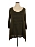 Assorted Brands Brown 3/4 Sleeve Top Size 3X - photo 1
