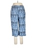 Rafaella 100% Rayon Print Blue Casual Pants Size XL - photo 2