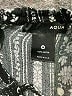 Aqua 100% Rayon Graphic Black Jumpsuit Size M - photo 4