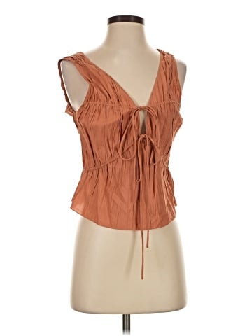 FRAME Sleeveless Blouse (view 1)