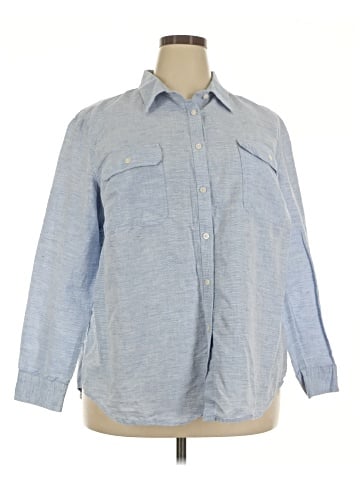 Chaps Long Sleeve Button-Down Shirt (view 1)