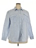 Chaps Blue Long Sleeve Button-Down Shirt Size 3X - photo 1