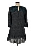 Holding Horses 100% Rayon Tweed Gray Casual Dress Size 0 - photo 2