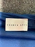 French Grey Floral Blue Casual Skirt Size L - photo 4