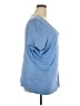 Jaclyn Smith Blue Short Sleeve Top Size 3X - photo 4
