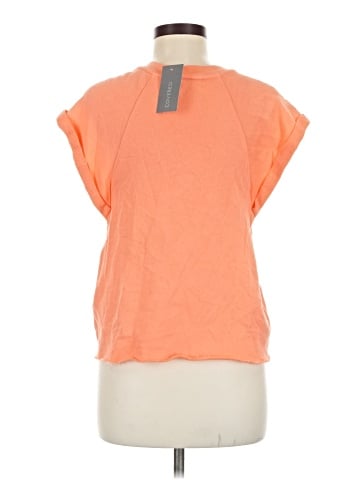 Self Contrast Short Sleeve Top (view 2)