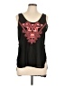 rue21 100% Polyester Black Sleeveless Top Size L - photo 1
