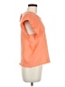 Self Contrast Orange Short Sleeve Top Size M - photo 4