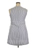 Unbranded Stripes Gray Casual Dress Size XXL - photo 2