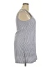 Unbranded Stripes Gray Casual Dress Size XXL - photo 4