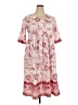 Unbranded 100% Polyester Paisley Ivory Casual Dress Size XXL - photo 1