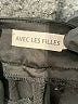 Avec Les Filles Solid Black Track Pants Size XS - photo 7