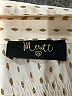 Meritt 100% Polyester Polka Dots Ivory Long Sleeve Blouse Size 2X - photo 7