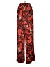 Free People 100% Rayon Paisley Red Casual Pants Size S - photo 2