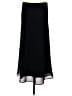 MSK 100% Polyester Solid Black Formal Skirt Size S - photo 1