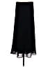 MSK 100% Polyester Solid Black Formal Skirt Size S - photo 2