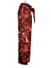 Free People 100% Rayon Paisley Red Casual Pants Size S - photo 4