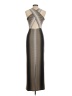Bar III Metallic Silver Cocktail Dress Size M - photo 2