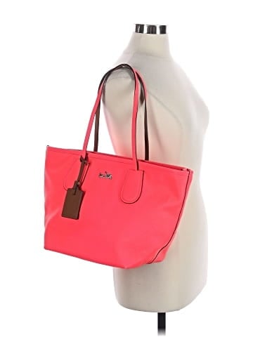 Coach Leather Tote (view 2)