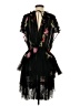 AMEN 100% Silk Black Cocktail Dress Size EU (IT) 40 / US 4 - photo 2