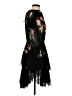 AMEN 100% Silk Black Cocktail Dress Size EU (IT) 40 / US 4 - photo 4