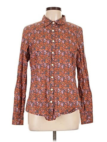 J.Crew Factory Store Long Sleeve Button-Down Shirt (view 1)