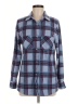 Member's Mark Plaid Blue Long Sleeve Button-Down Shirt Size M - photo 1