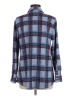 Member's Mark Plaid Blue Long Sleeve Button-Down Shirt Size M - photo 2