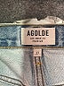 AGOLDE 100% Cotton Blue Denim Shorts Size 27 waist - photo 3