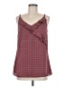 CAbi 100% Polyester Burgundy Sleeveless Blouse Size M - photo 1
