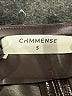 Commense Black Faux Leather Skirt Size S - photo 4