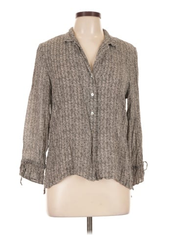J.Jill 3/4 Sleeve Button-Down Shirt (view 1)