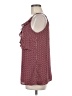 CAbi 100% Polyester Burgundy Sleeveless Blouse Size M - photo 5